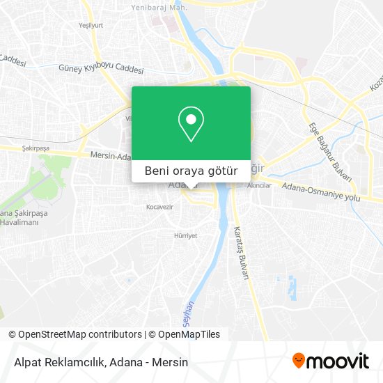 Alpat Reklamcılık harita