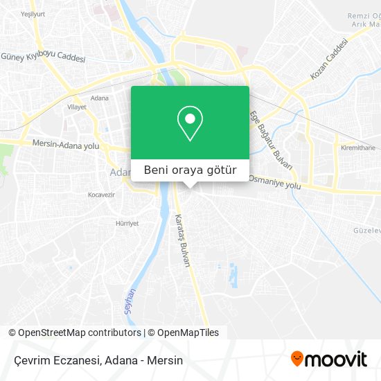 Çevrim Eczanesi harita