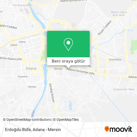 Erdoğdu Büfe harita