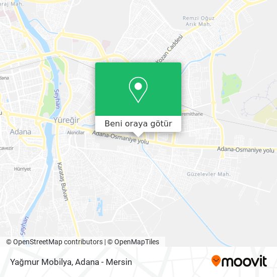 Yağmur Mobilya harita