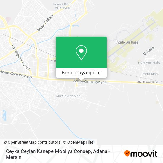 Ceyka Ceylan Kanepe Mobilya Consep harita