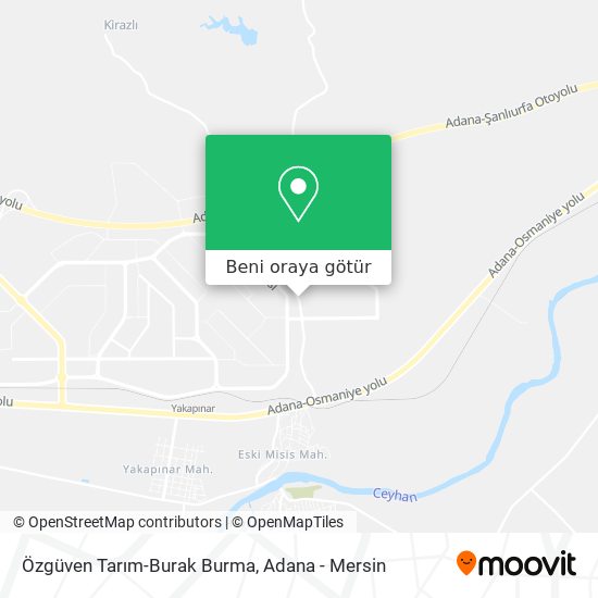 Özgüven Tarım-Burak Burma harita