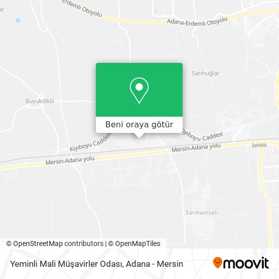 Yeminli Mali Müşavirler Odası harita