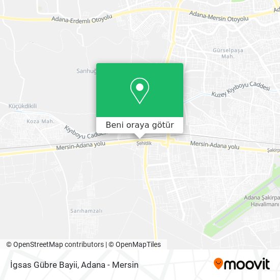 İgsas Gübre Bayii harita