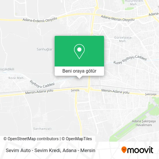 Sevim Auto - Sevim Kredi harita