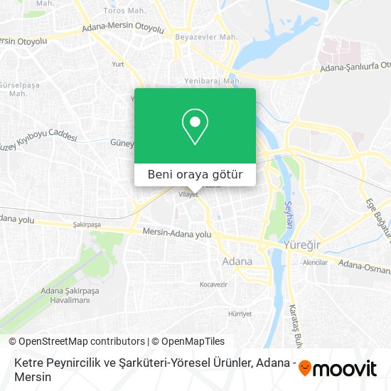 Ketre Peynircilik ve Şarküteri-Yöresel Ürünler harita