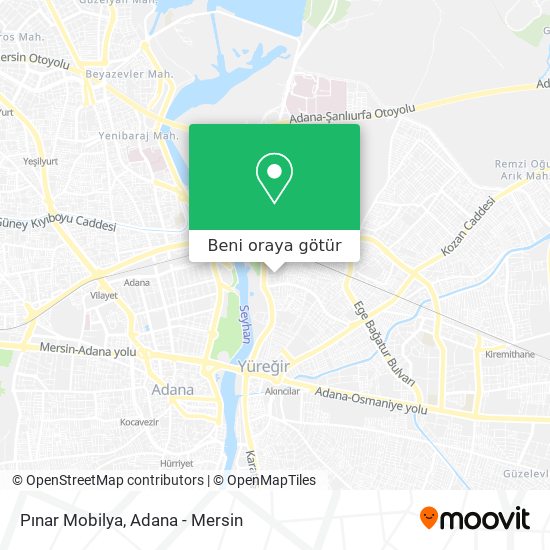 Pınar Mobilya harita