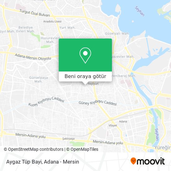 Aygaz Tüp Bayi harita
