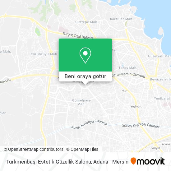 Türkmenbaşı Estetik Güzellik Salonu harita
