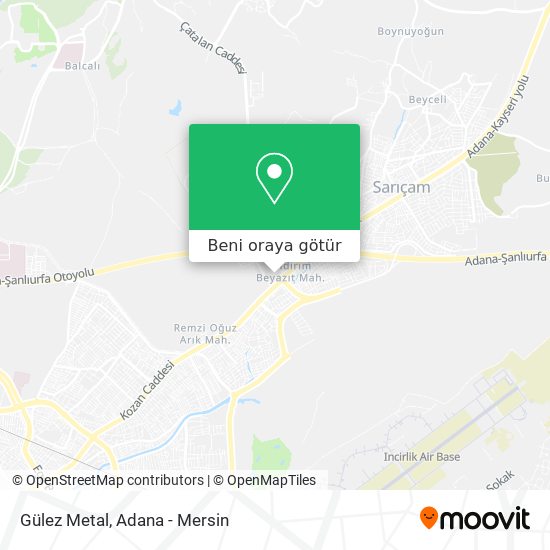 Gülez Metal harita
