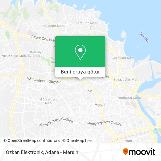 Özkan Elektronik harita