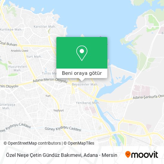 Özel Neşe Çetin Gündüz Bakımevi harita