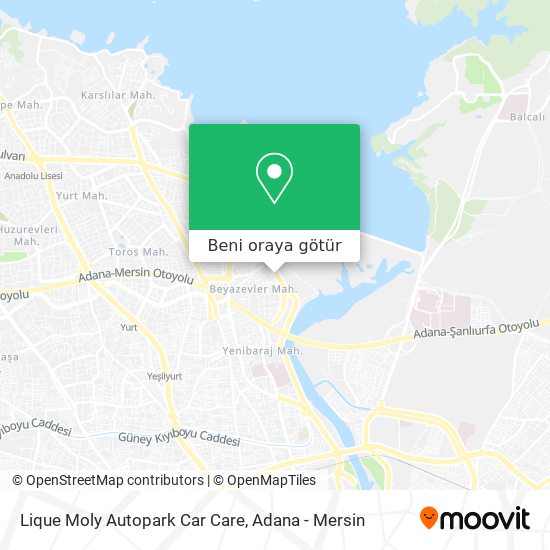 Lique Moly Autopark Car Care harita