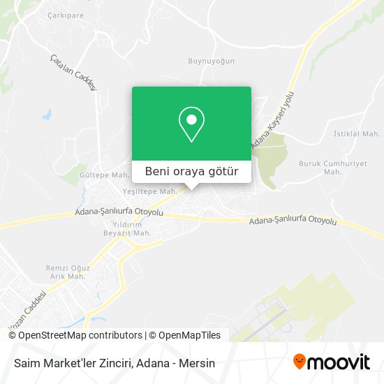 Saim Market'ler Zinciri harita