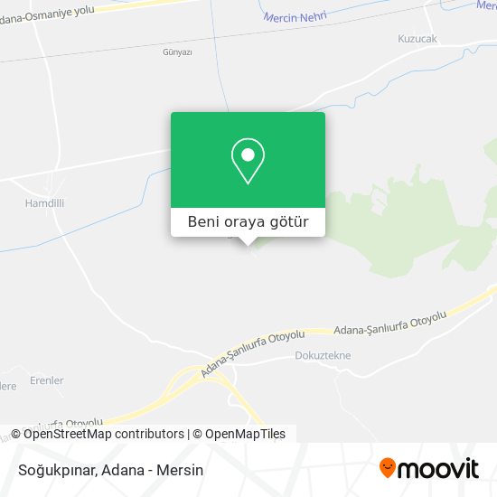Soğukpınar harita