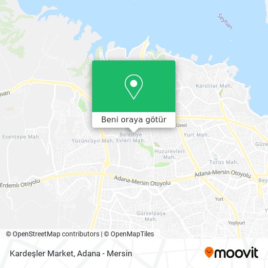 Kardeşler Market harita