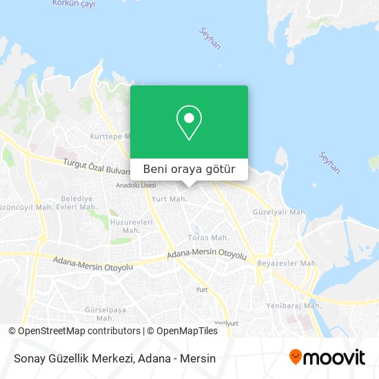 Sonay Güzellik Merkezi harita