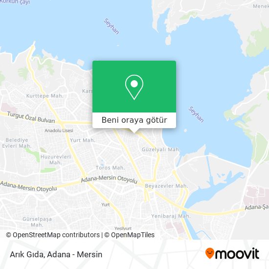 Arık Gıda harita