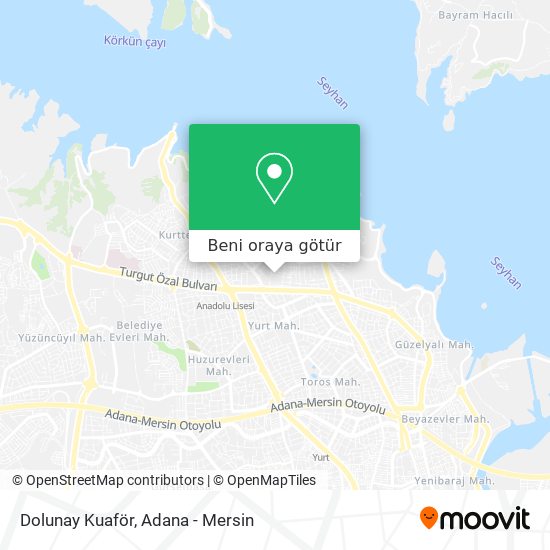 Dolunay Kuaför harita