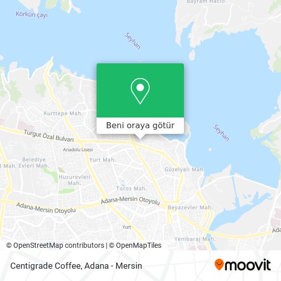 Centigrade Coffee harita