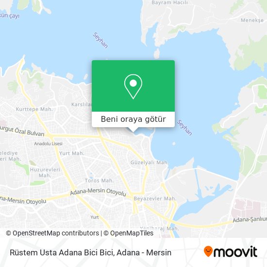 Rüstem Usta Adana Bici Bici harita