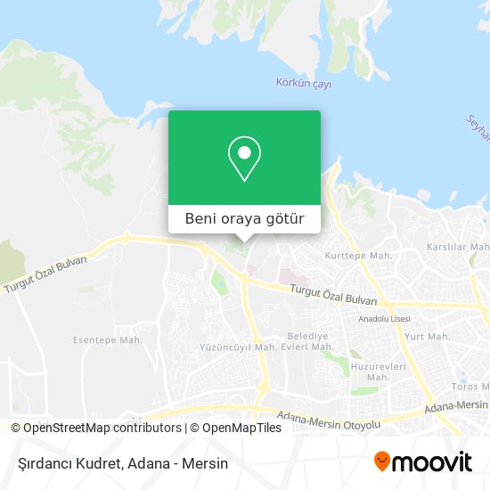 Şırdancı Kudret harita