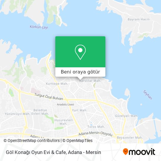 Göl Konağı Oyun Evi & Cafe harita
