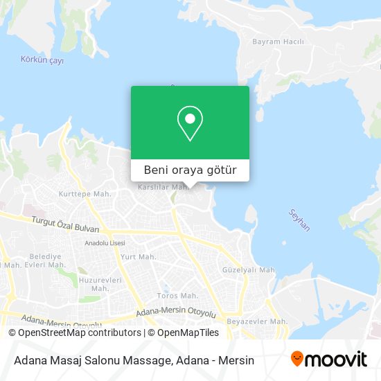 Adana Masaj Salonu Massage harita