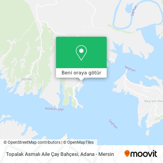 Topalak Asmalı Aile Çay Bahçesi harita