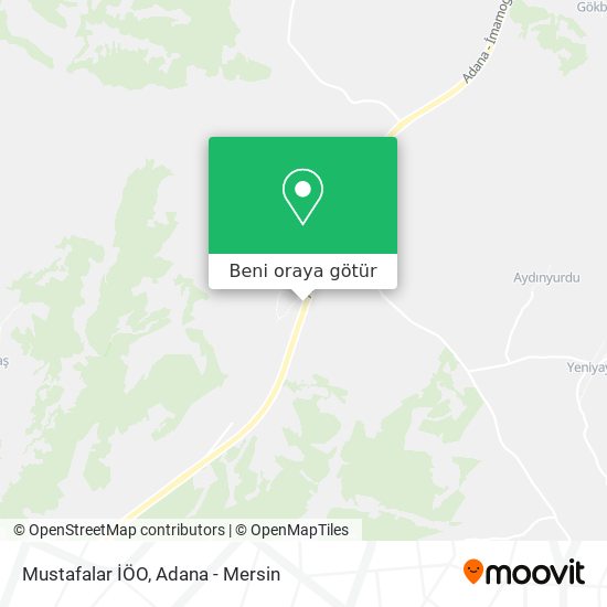 Mustafalar İÖO harita