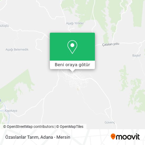 Özaslanlar Tarım harita