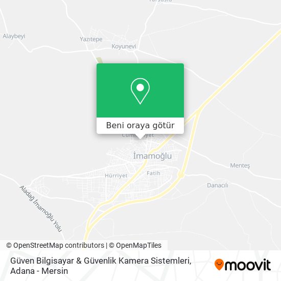 Güven Bilgisayar & Güvenlik Kamera Sistemleri harita