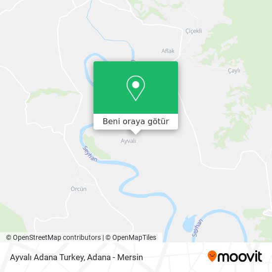 Ayvalı Adana Turkey harita