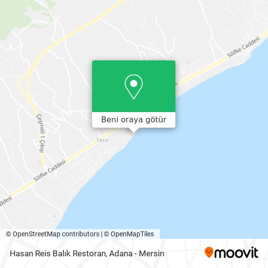 Hasan Reis Balık Restoran harita