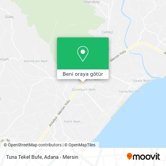 Tuna Tekel Bufe harita