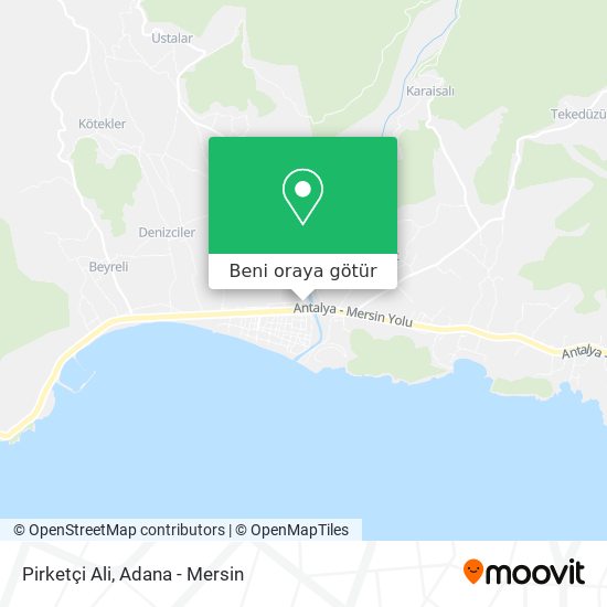 Pirketçi Ali harita