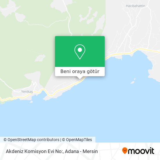 Akdeniz Komisyon Evi No: harita