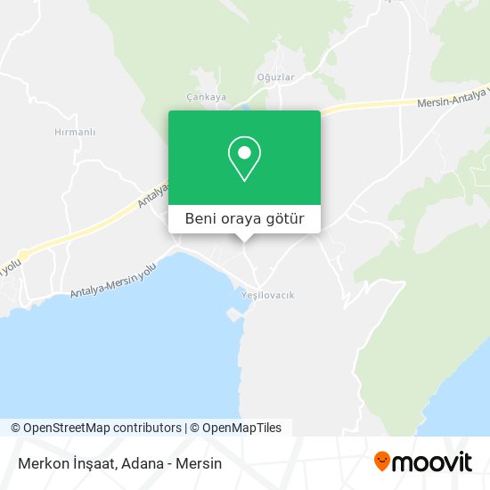 Merkon İnşaat harita