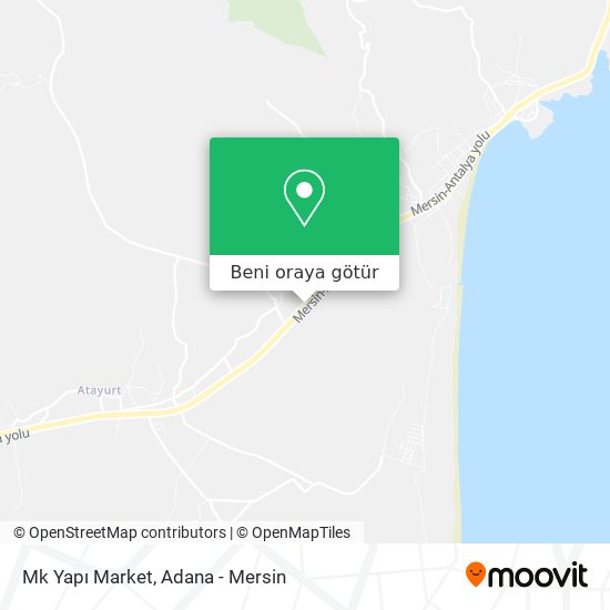 Mk Yapı Market harita