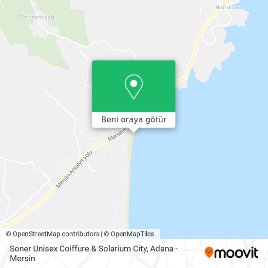 Soner Unisex Coiffure & Solarium City harita