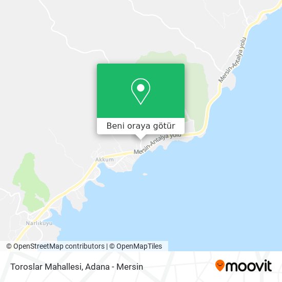 Toroslar Mahallesi harita