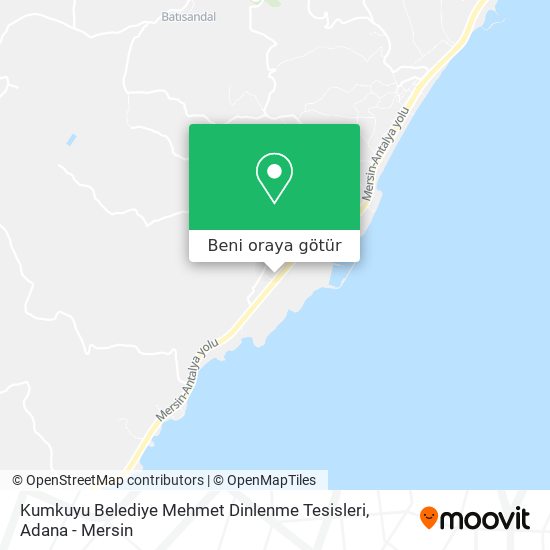 Kumkuyu Belediye Mehmet Dinlenme Tesisleri harita