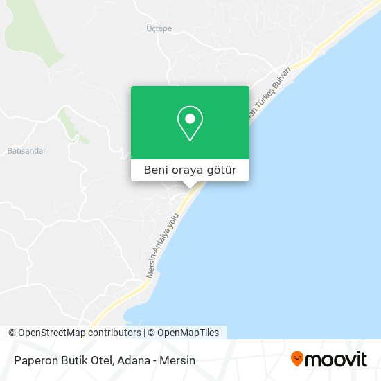 Paperon Butik Otel harita