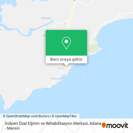 Gülperi Özel Eğitim ve Rehabilitasyon Merkezi harita