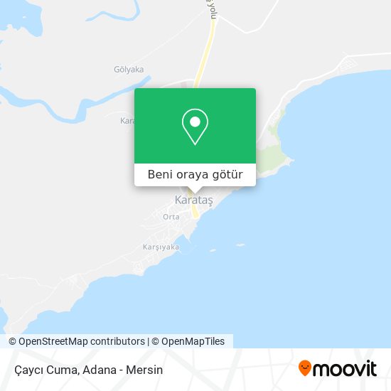 Çaycı Cuma harita