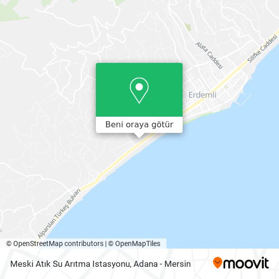 Meski Atık Su Arıtma Istasyonu harita