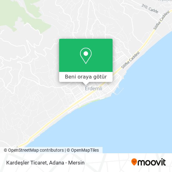 Kardeşler Ticaret harita