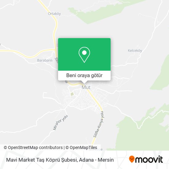 Mavi Market Taş Köprü Şubesi harita