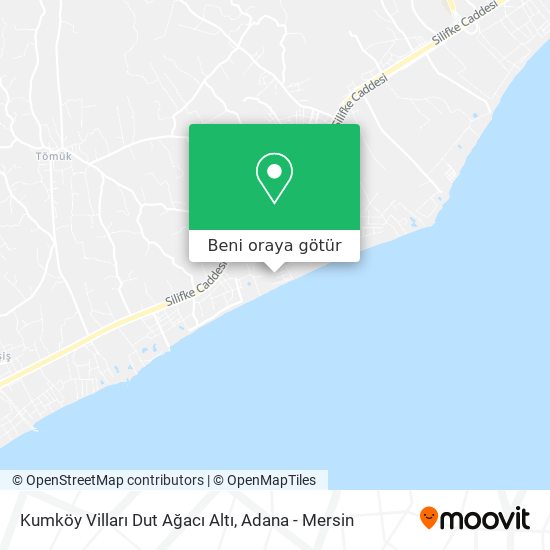 Kumköy Vilları Dut Ağacı Altı harita