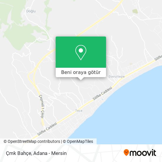 Çmk Bahçe harita